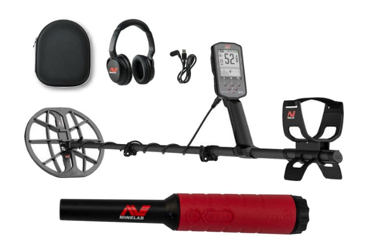 Minelab Manticore Metalldetektor mit Funkkopfhörer