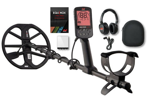 Metalldetektor Minelab Equinox 700 mit Funkkopfhörer