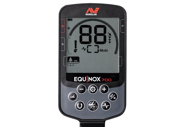 Metalldetektor Minelab Equinox 700 mit Funkkopfhörer