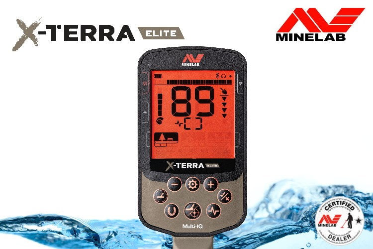 Minelab X-Terra Elite Metalldetektor mit Funkkopfhörer ML-85