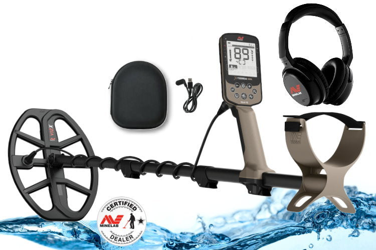 Minelab X-Terra Elite Metalldetektor mit Funkkopfhörer ML-85